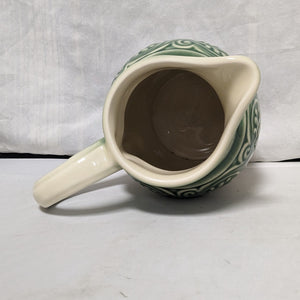 Longaberger American Craft Pottery Pitcher and Bowl