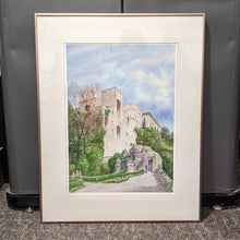 Cargar imagen en el visor de la galería, John Applegate Artwork - Print of Fortress, Title Unknown, Signed
