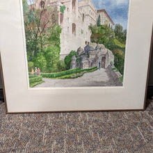 Load image into Gallery viewer, John Applegate Artwork - Print of Fortress, Title Unknown, Signed
