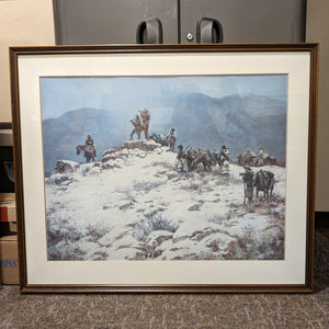 Limited Edition "The Pass" by Howard Terpning, S & N