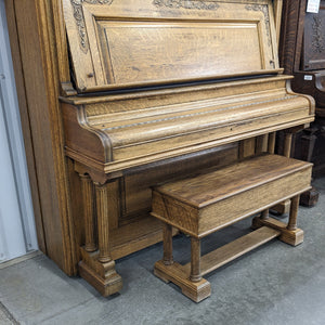 Hamilton 1904 Oak Neo-Classic Upright Piano