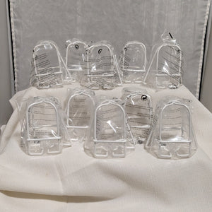 New Happy Tree 10-Pack of White Double Hook Fire Sprinkler Guards for 1/2" Head