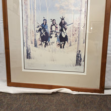 Load image into Gallery viewer, &quot;Scouting the First Snow&quot; Print by Donald Vann, Signed &amp; Numbered
