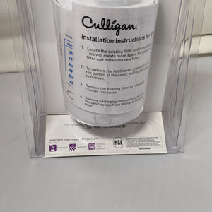 NEW Culligan Refrigerator Replacement Filter CW-M1