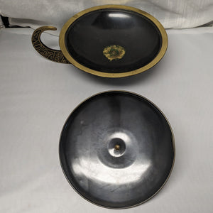 Dish with Lid off