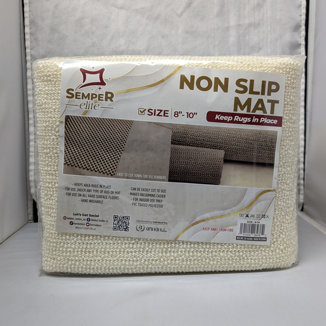 Dahdoul 8' x 10' Cream Rug Pad